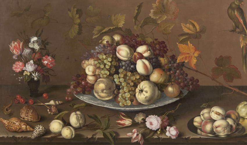 Stilleven met vruchten ca 1620