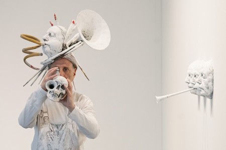Sculpture breathes life