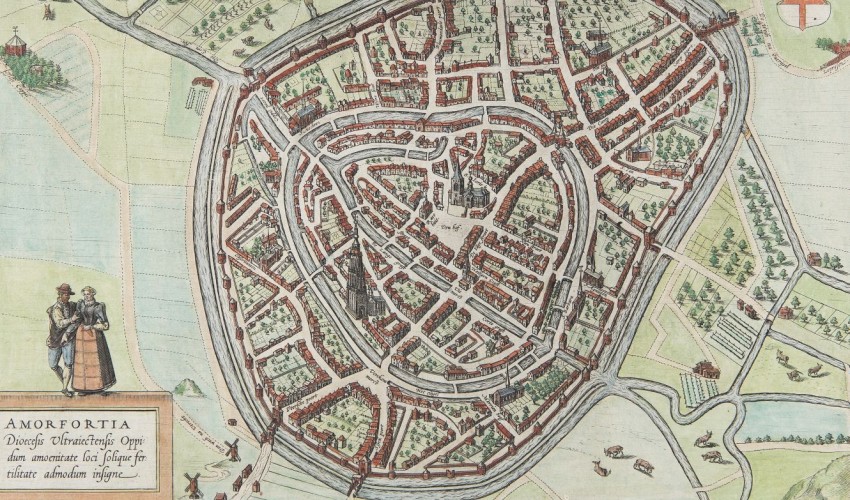 Stadsplattegrond 1588
