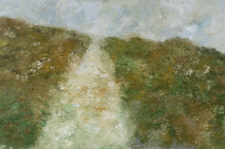 Across fields and roads