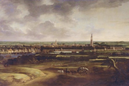 Matthias Withoos: View on Amersfoort (detail), 1665 - 1671