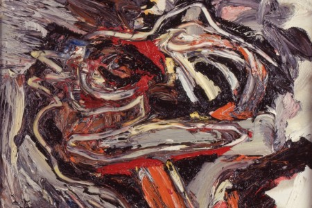 Karel Appel, The big smile (detail), oil on canvas, 1983, private collection 100 x 75 cm
