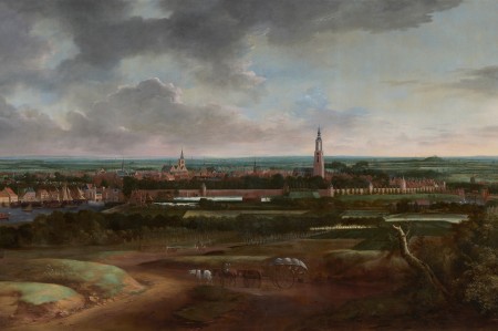 Gezicht op Amersfoort, Mathias Withoos, 1671